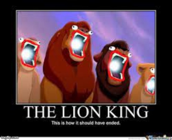 ???? | image tagged in the lion king | made w/ Imgflip meme maker