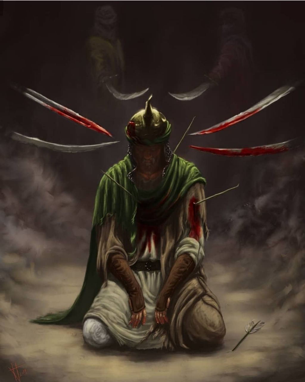 Hussain as Blank Meme Template