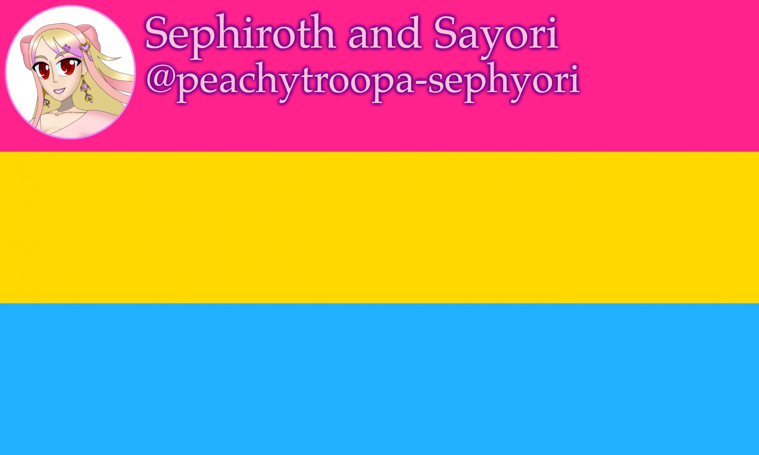 Pansexual flag or whatever Blank Meme Template