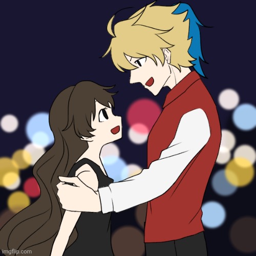 Kyle and Carlos in picrew | image tagged in kyle and carlos,boyfriend girlfriend | made w/ Imgflip meme maker