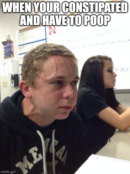 Hold fart | WHEN YOUR CONSTIPATED AND HAVE TO POOP | image tagged in hold fart | made w/ Imgflip meme maker