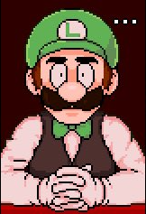 Speechless Luigi Blank Meme Template