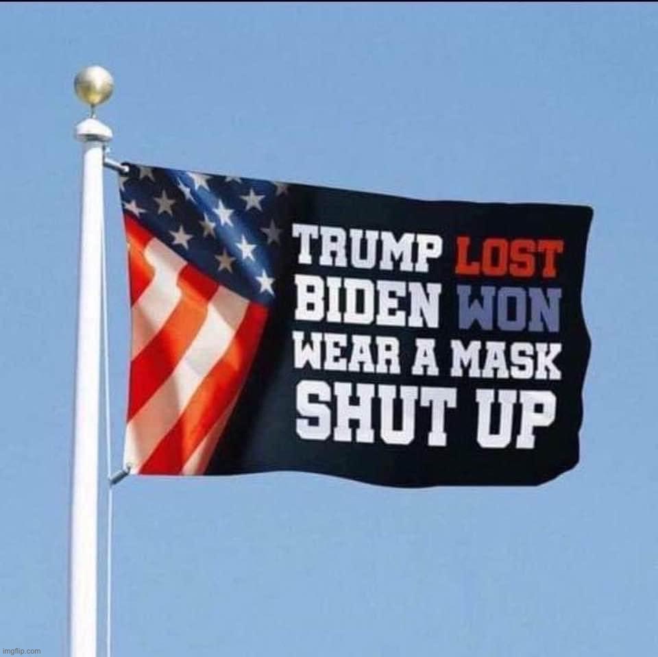 Based | image tagged in trump lost biden won | made w/ Imgflip meme maker