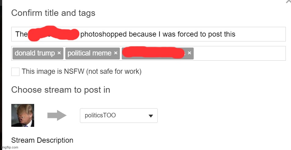 I censored them because If I didn't I would start a political war | made w/ Imgflip meme maker