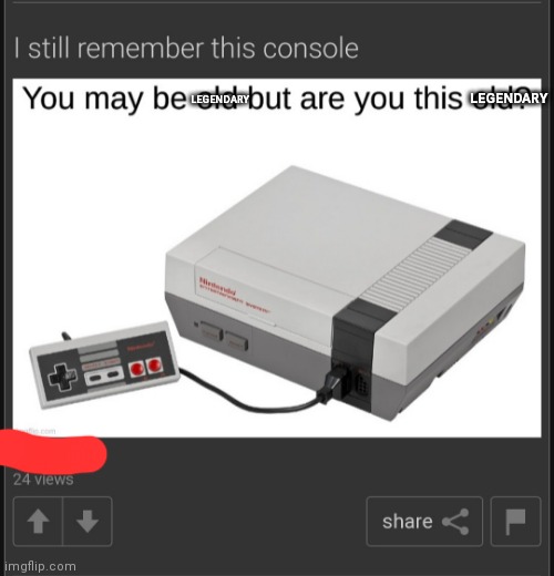 I fixed a post on the Nintendo stream | LEGENDARY; LEGENDARY | made w/ Imgflip meme maker