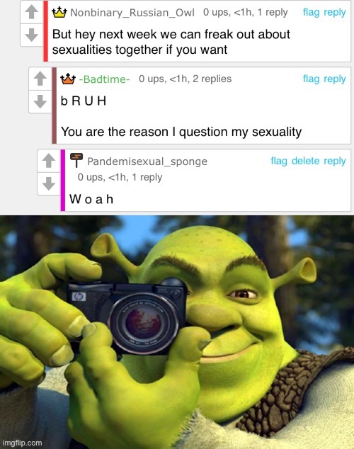 H a | image tagged in demisexual_sponge | made w/ Imgflip meme maker