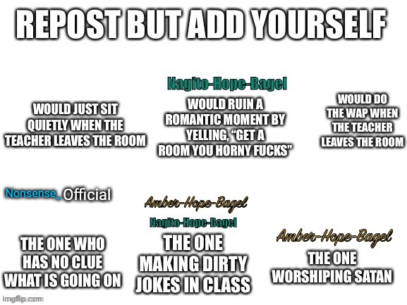 Official; Nonsense_ | made w/ Imgflip meme maker