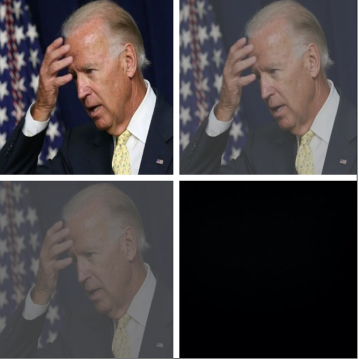 High Quality joe biden fade away Blank Meme Template