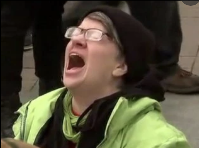 High Quality liberals crying Blank Meme Template