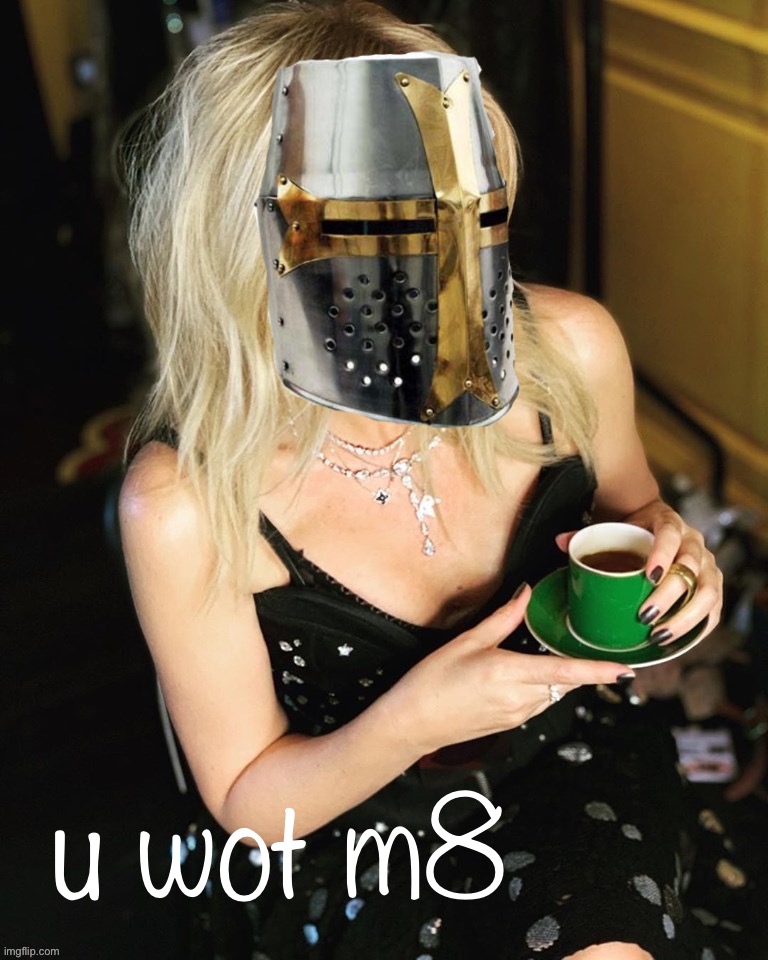 Kylie crusader u wot m8 Blank Meme Template