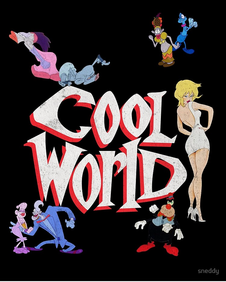 COOL WORLD Movie Logo 3 Blank Meme Template