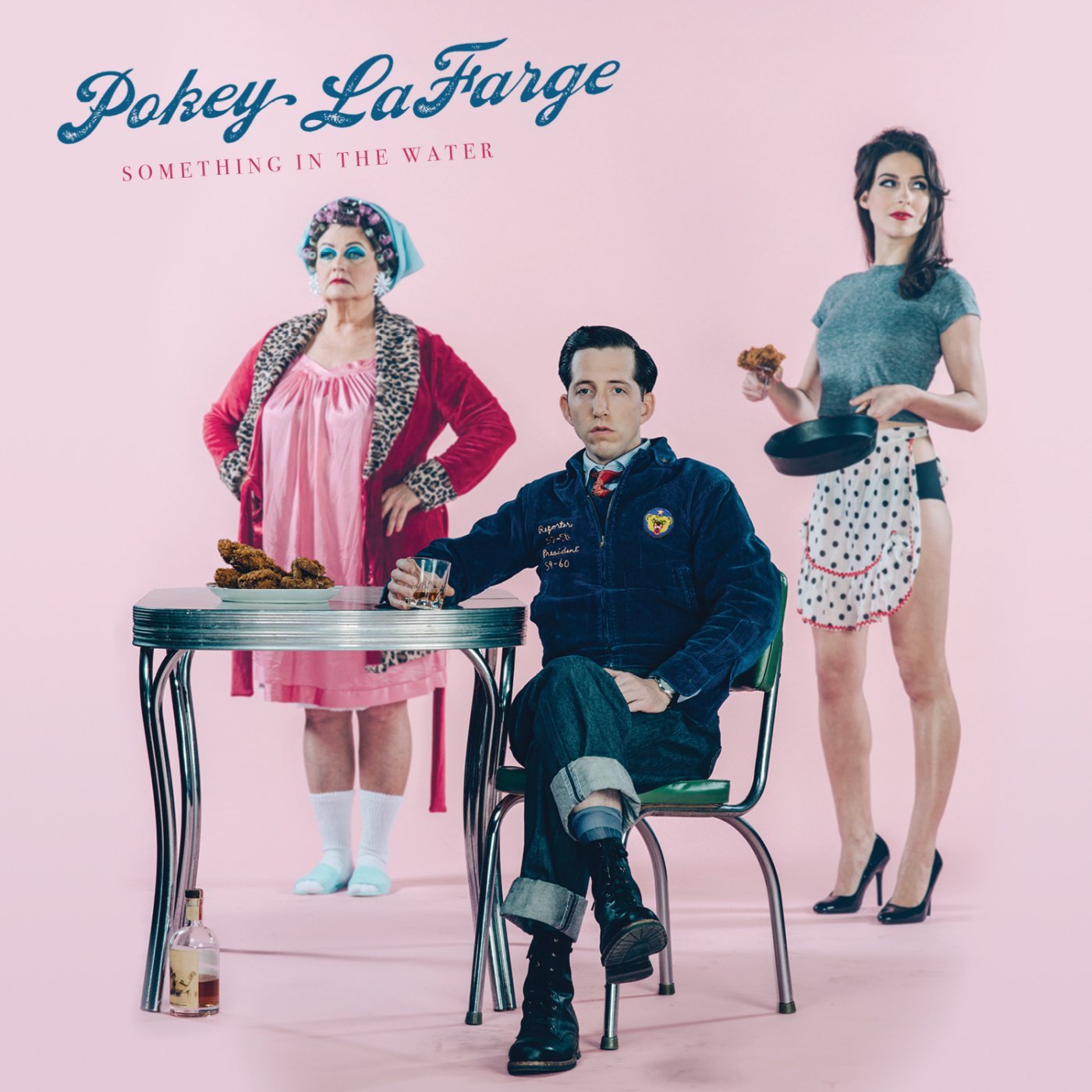 Pokey LaFarge Something in the water Blank Meme Template