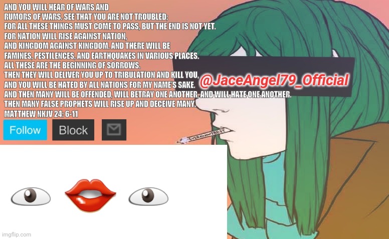 It is what it is. | 👁👄👁 | image tagged in jaceangel79 announcement bv1 | made w/ Imgflip meme maker