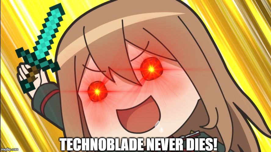 Visha Choco Banana | TECHNOBLADE NEVER DIES! | image tagged in visha choco banana | made w/ Imgflip meme maker