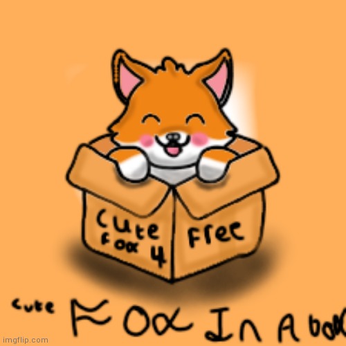 I'm not a simp. | image tagged in art,fox in a box,yourlocalgaydinosaur | made w/ Imgflip meme maker