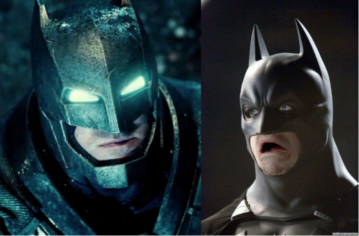 Chad Batman vs Batboi Blank Meme Template