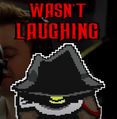 High Quality wasn't laughing Blank Meme Template