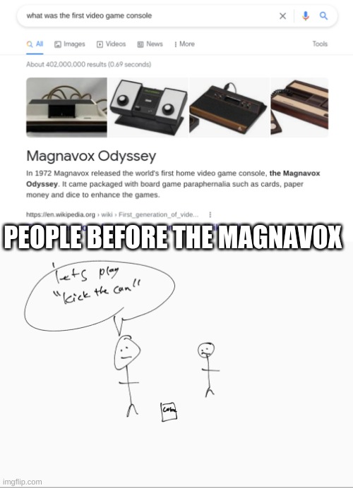 people before | PEOPLE BEFORE THE MAGNAVOX | image tagged in funny memes | made w/ Imgflip meme maker