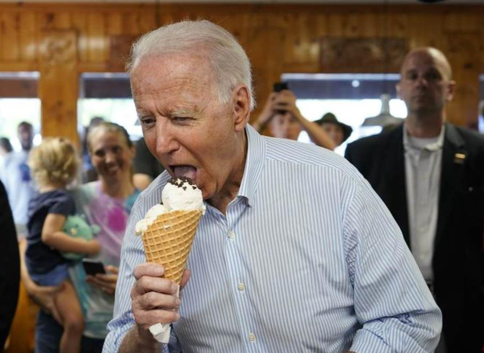 Joe ice cream Blank Meme Template