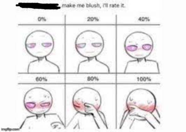 Make Me Blush | image tagged in make me blush | made w/ Imgflip meme maker