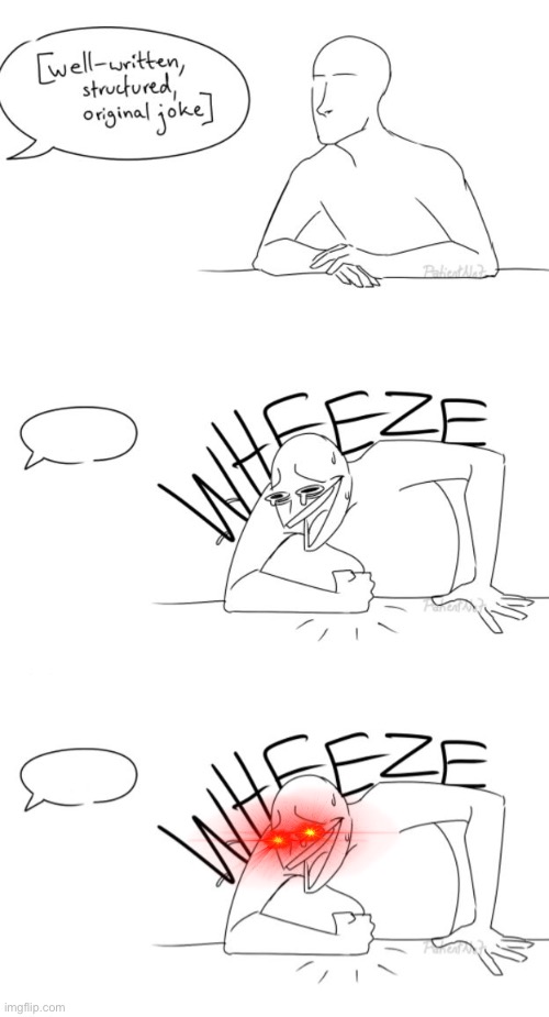High Quality Double wheeze Blank Meme Template