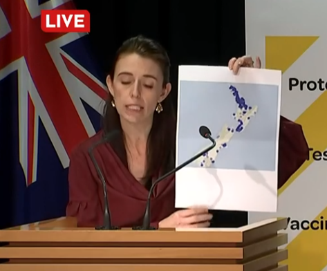 High Quality Jacinda Ardern holding Close Contacts Blank Meme Template
