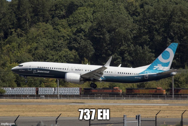Boeing 737 Max 8 | 737 EH | image tagged in boeing 737 max 8 | made w/ Imgflip meme maker