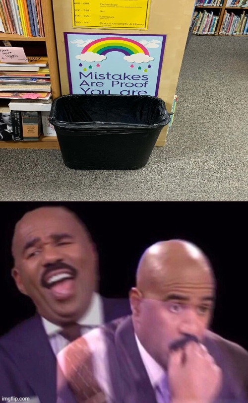 there are no accidents -master oogly | image tagged in steve harvey laughing serious,memes,funny,gifs,not really a gif,oh wow are you actually reading these tags | made w/ Imgflip meme maker