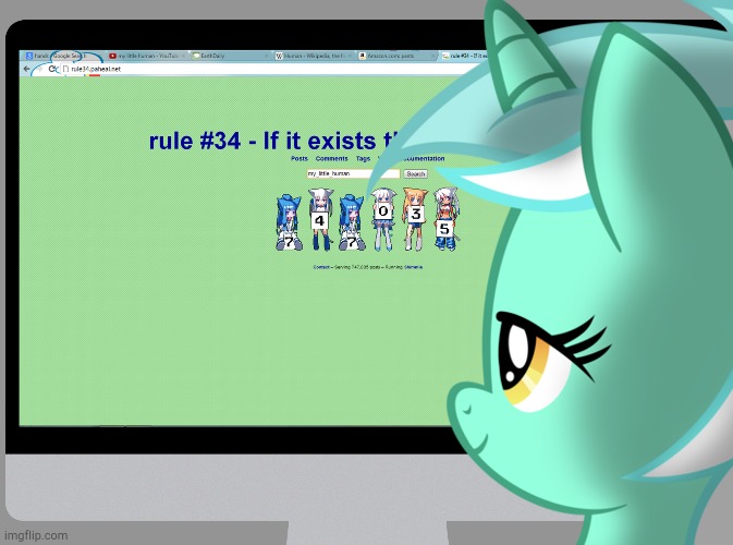 image tagged in my little pony,hold up,rule 34 | made w/ Imgflip meme maker