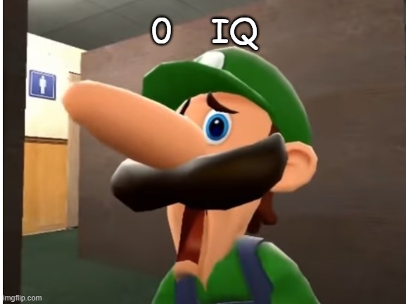 Caption this pls | 0    IQ | image tagged in infinite iq,infinity iq mario | made w/ Imgflip meme maker