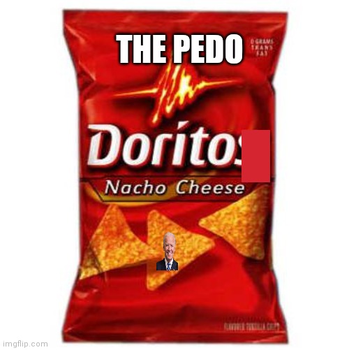 Doritos | THE PEDO | image tagged in doritos | made w/ Imgflip meme maker