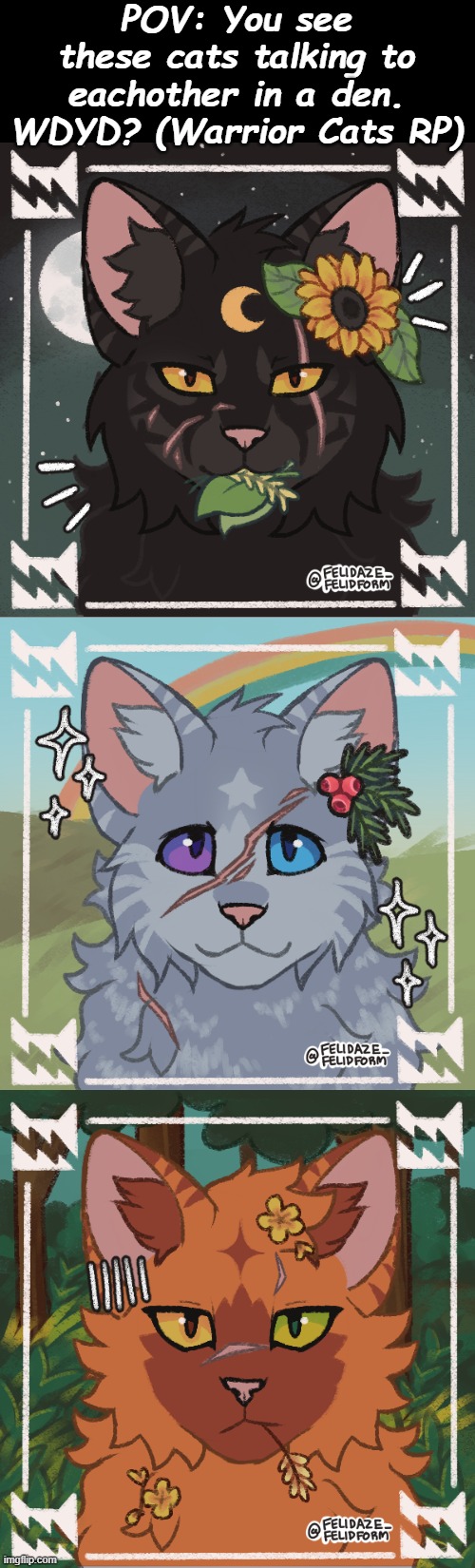 Warrior cat! Her name is Snakebite - Imgflip