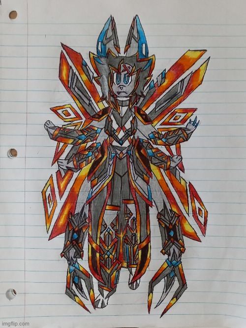 *Quietly returns* Xeno redesign I made, and probably her final design for a while. Feedback appreciated. | made w/ Imgflip meme maker