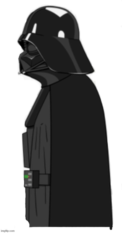 High Quality Chad Vader Blank Meme Template