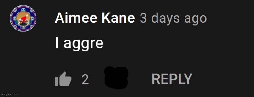I aggre | image tagged in i aggre | made w/ Imgflip meme maker