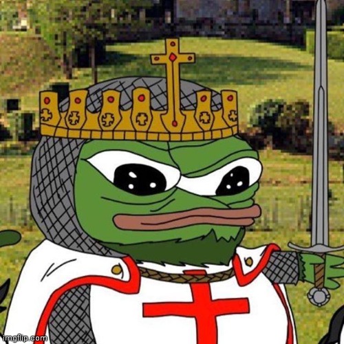 King Pepe | image tagged in king pepe | made w/ Imgflip meme maker