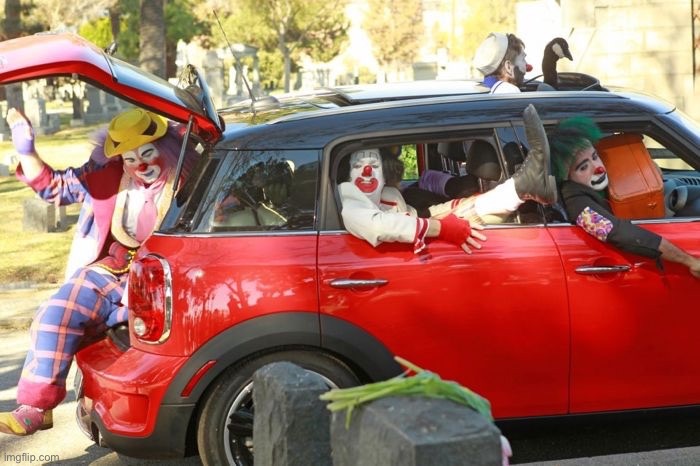 Clown car republicans | image tagged in clown car republicans | made w/ Imgflip meme maker