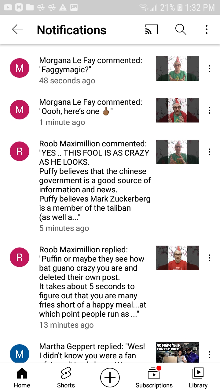 Notifications 8-21-21 Blank Meme Template