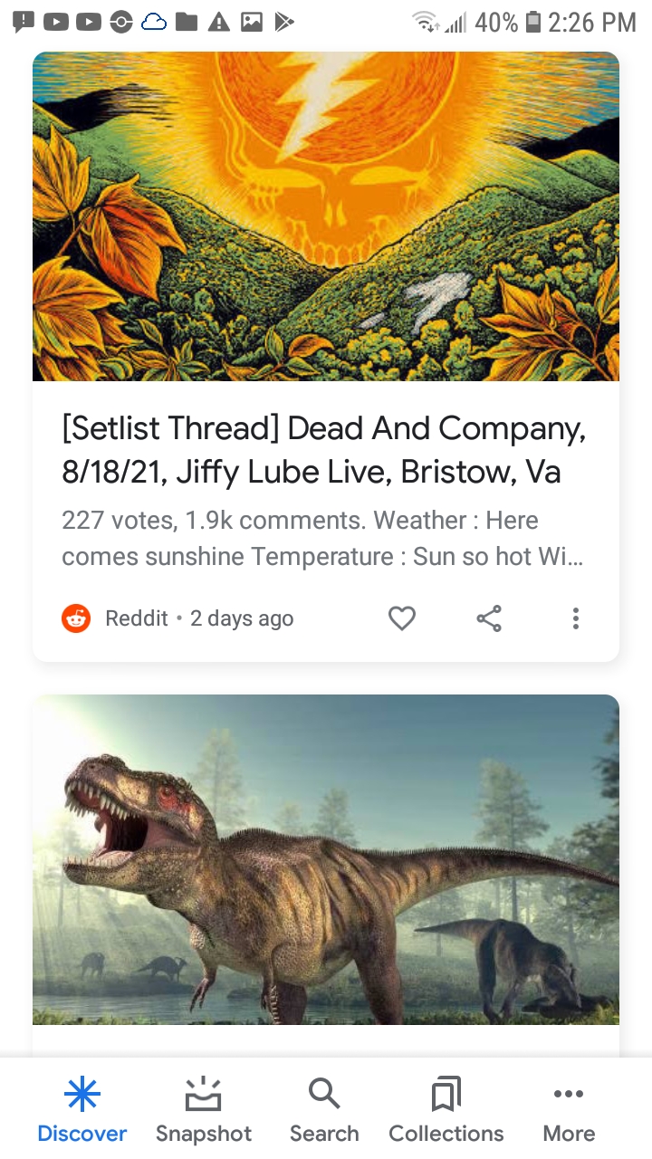 Grateful Dead Sunshine Dino News Duo Blank Meme Template