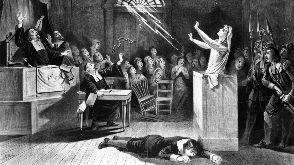 witch trial Blank Meme Template