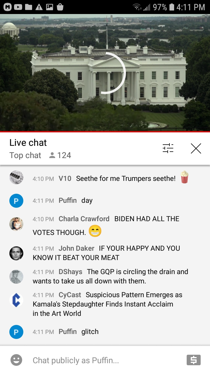 EarthTV WH chat 7-13-21 #89 Blank Meme Template