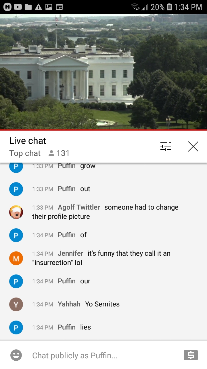 High Quality EarthTV WH chat 7-13-21 #105 Blank Meme Template