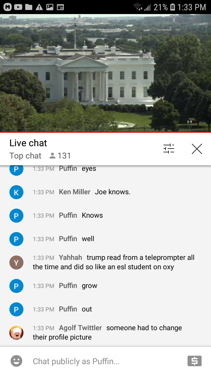 High Quality EarthTV WH chat 7-13-21 #106 Blank Meme Template