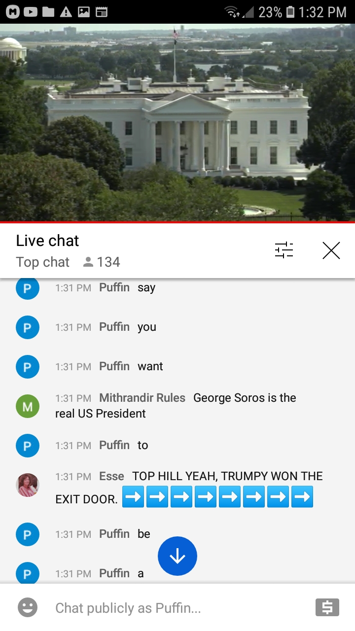 High Quality EarthTV WH chat 7-13-21 #113 Blank Meme Template