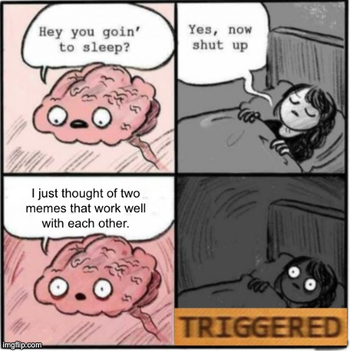 This is a title! | image tagged in are you going to sleep | made w/ Imgflip meme maker