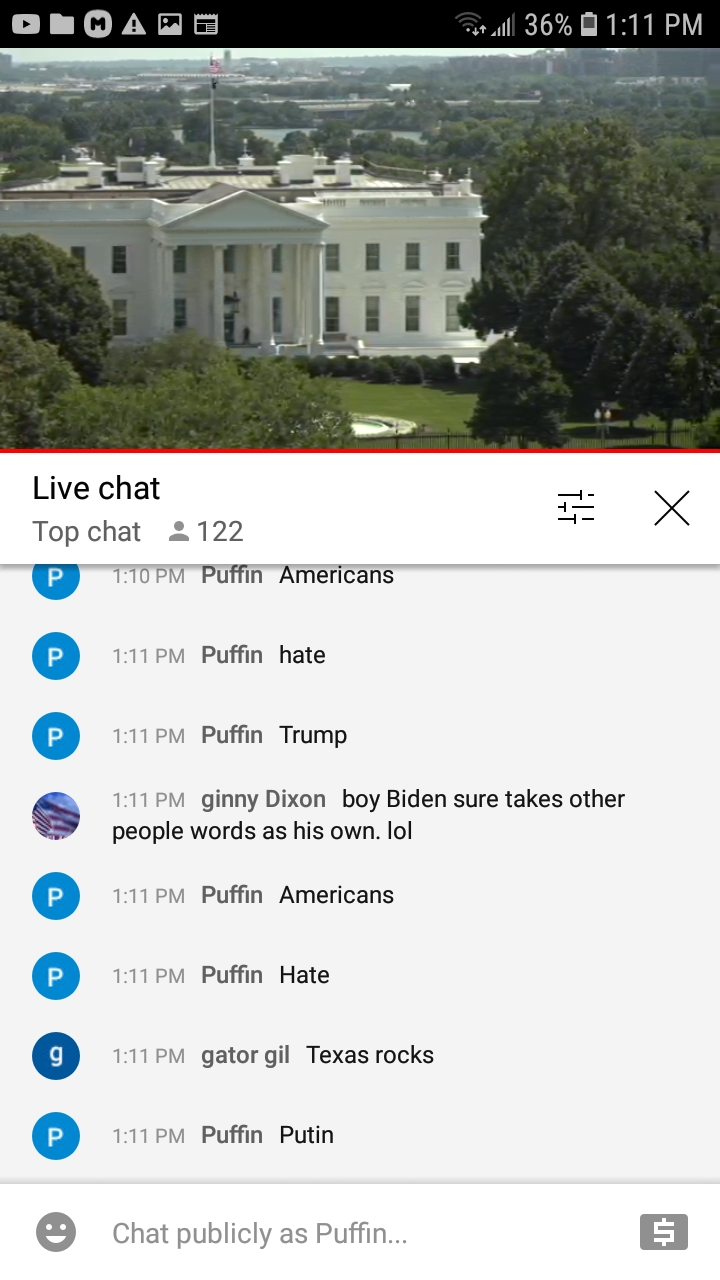 EarthTV WH chat 7-13-21 #128 Blank Meme Template
