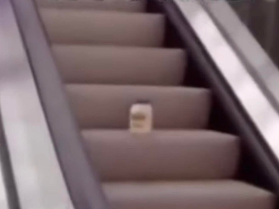 Mayonnaise On An Escalator Blank Meme Template