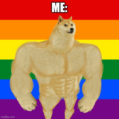 Gay ass doge | ME: | image tagged in gay ass doge | made w/ Imgflip meme maker