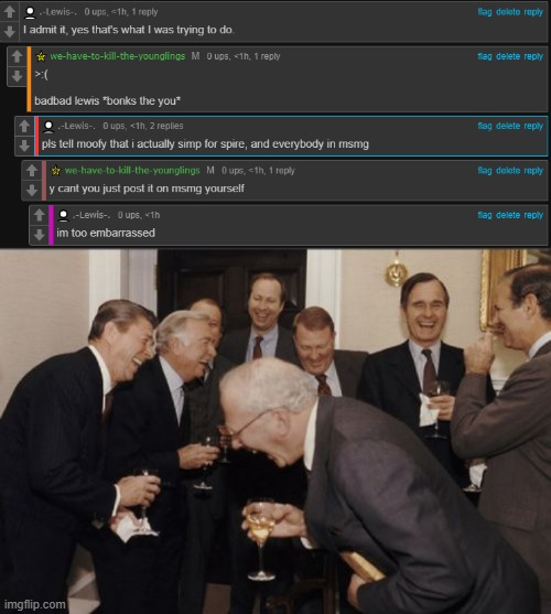 this was staged btw | image tagged in memes,laughing men in suits | made w/ Imgflip meme maker