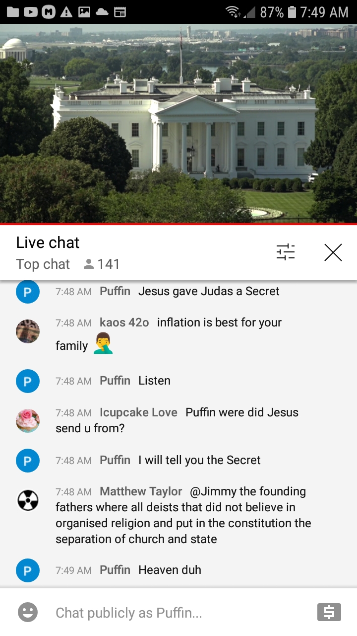 High Quality EarthTV WH chat 7-13-21 #177 Blank Meme Template